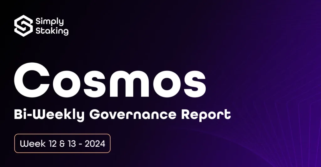 Cosmos Governance Report