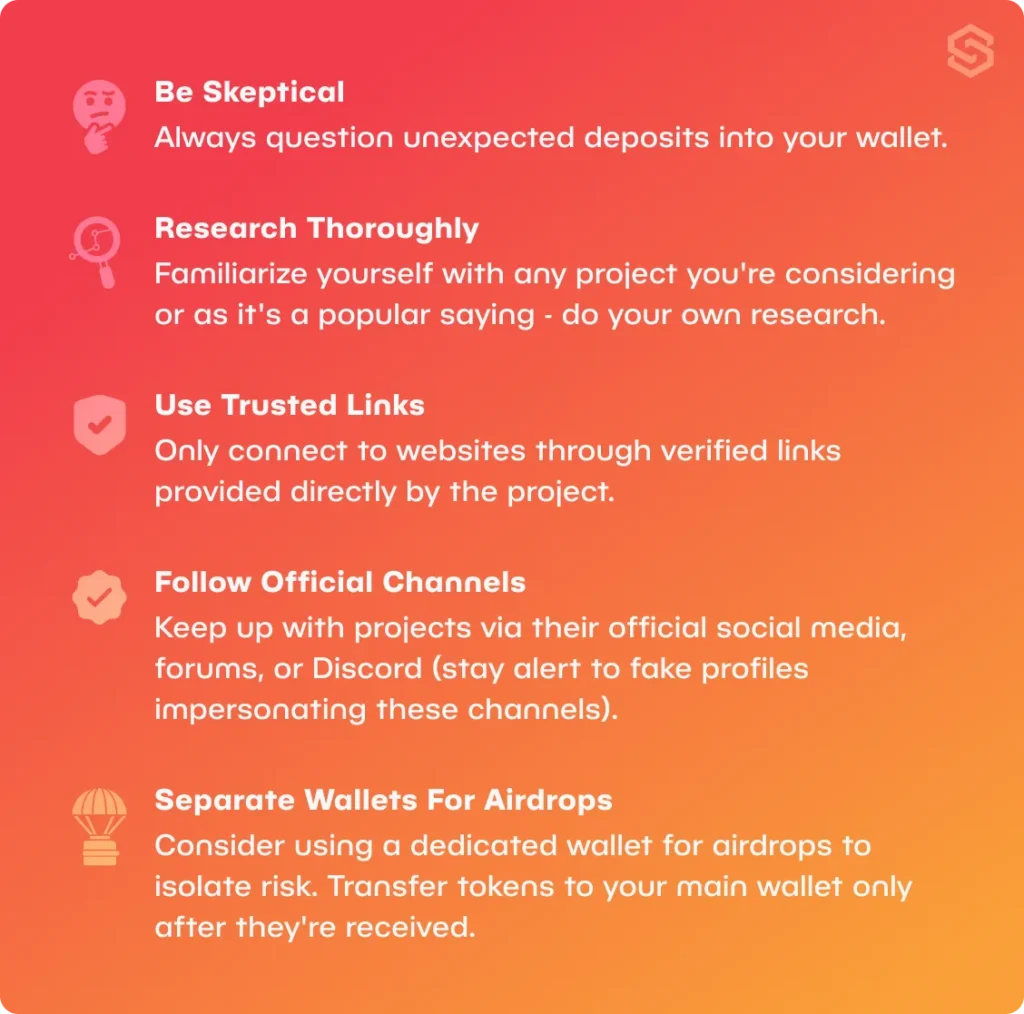 How To Avoid Airdrop Scams