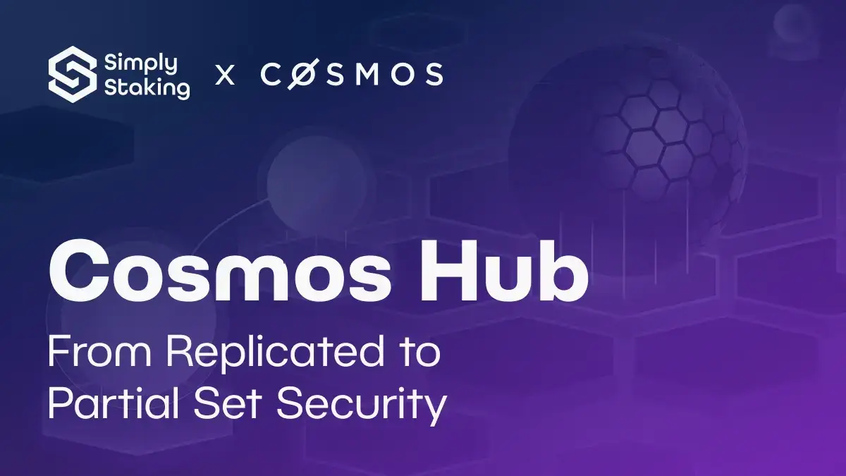 Cosmos Hub: From Replicated to Partial Set Security
