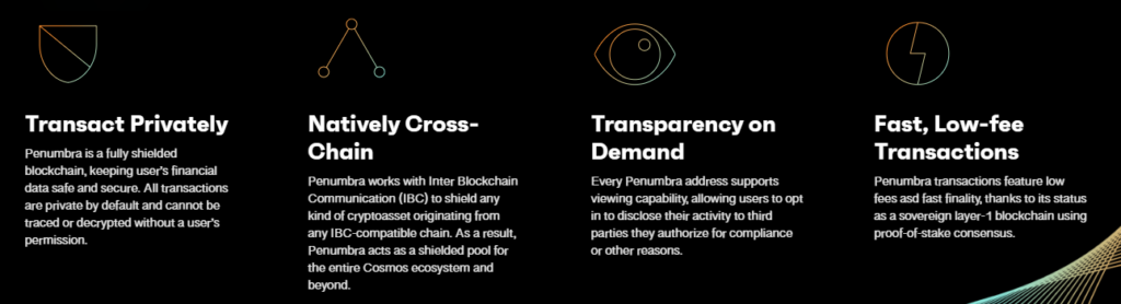 Penumbra Chain: A Privacy Hub for the Interchain 3 pentrans