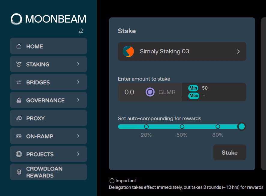 Moonbeam Staking Guide: How to stake Moonbeam 5 Screenshot 2024 11 27 111553