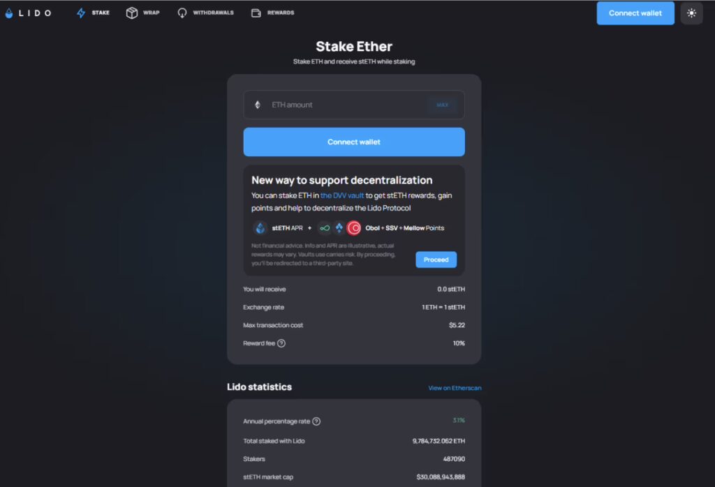 Lido: Liquid Staking Guide 1 Stake Eth