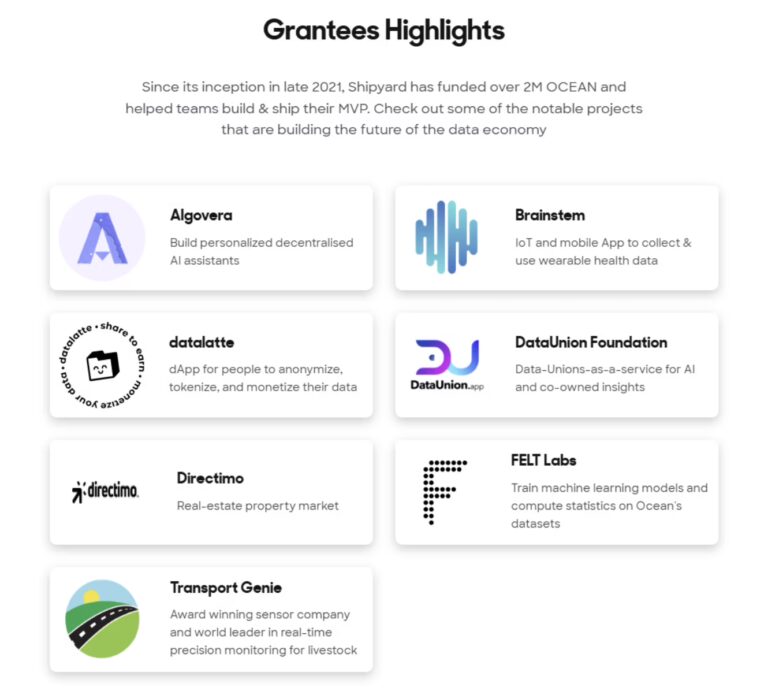 OCEAN Grantees