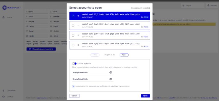 select-accounts