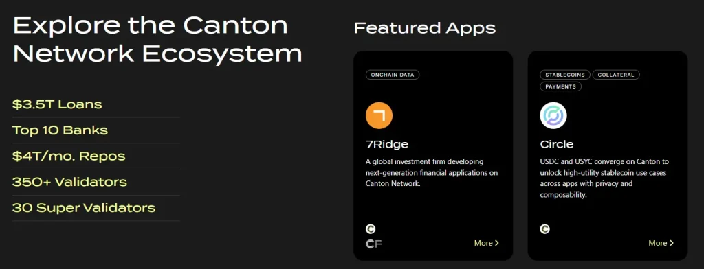 canton ecosystem